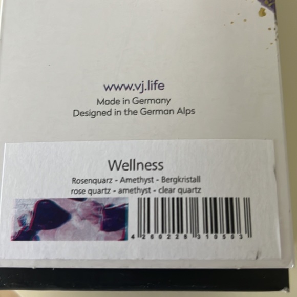 VITAJUWEL Crystal Water Bottle - Picture 3 of 3